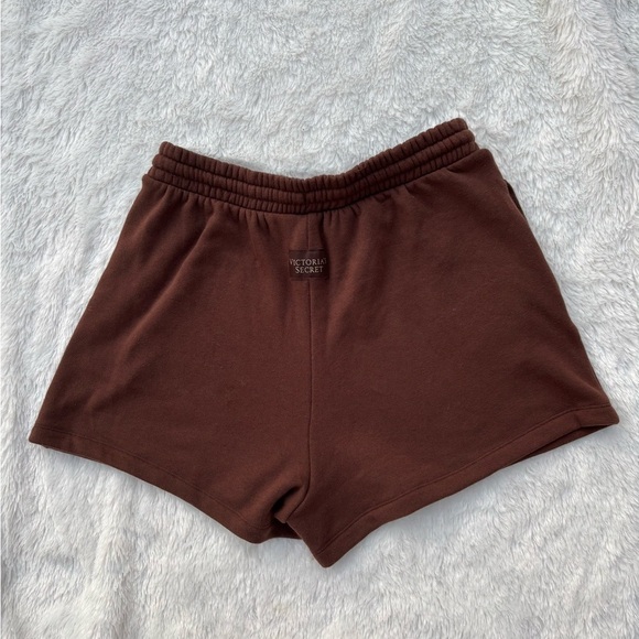 Victoria’s Secret new tag brown fleece lounge shorts Size Small - Picture 2 of 8